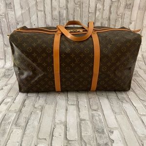 Authentic Louis Vuitton Sac Souple 55 travel bag